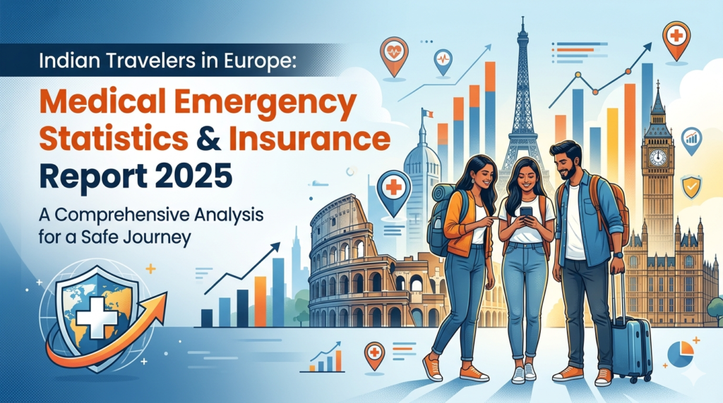 Indian Travelers in Europe: Medical Emergency Statistics & Insurance Report 2025